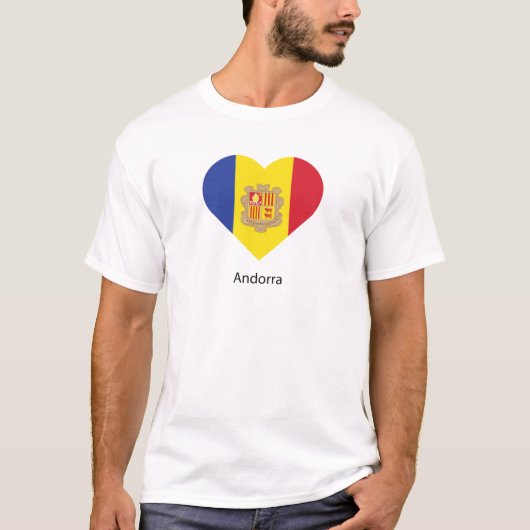 I Liebe Andorra T-Shirt (Vorderseite)