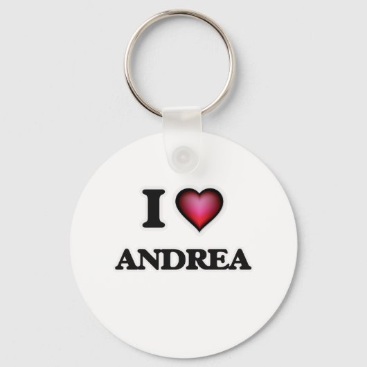 I Liebe Andrea Schlüsselanhänger (Vorderseite)