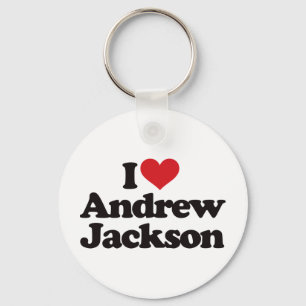 I Liebe Andrew Jackson Schlüsselanhänger