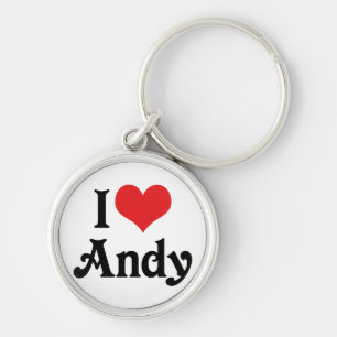 I Liebe Andy Schlüsselanhänger