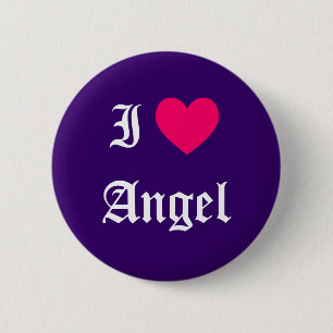I Liebe Angel Button