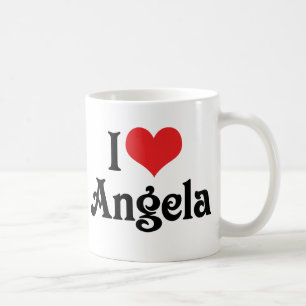 I Liebe Angela Kaffeetasse
