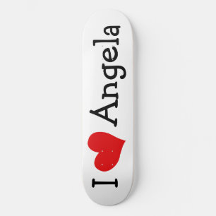 I Liebe Angela Skateboard