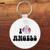 I Liebe Angels Schlüsselanhänger (Vorderseite)