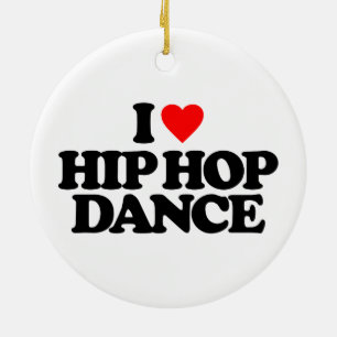 I LIEBE-ANGESAGTER HOPFENtanz Keramik Ornament