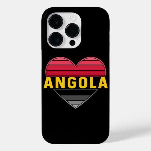 I Liebe Angola, Angola Case-Mate iPhone Hülle (Rückseite)