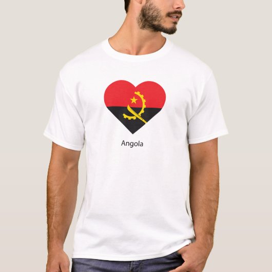 I Liebe Angola T-Shirt (Vorderseite)