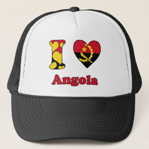 I Liebe Angola Truckerkappe
