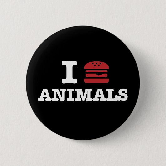 I Liebe animals2 Button (Vorderseite)