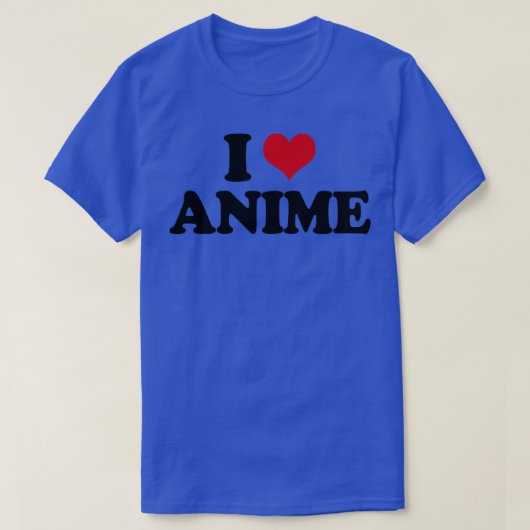 I Liebe Anime1 T-Shirt (Design vorne)