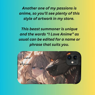 I Liebe Anime Case-Mate iPhone Hülle