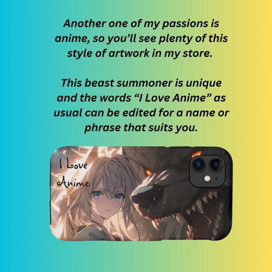 I Liebe Anime Case-Mate iPhone Hülle