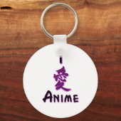 I Liebe Anime Key Chain Schlüsselanhänger (Vorderseite)