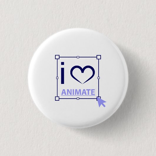 I Liebe animieren Button (Vorderseite)