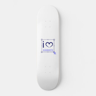 I Liebe animieren Skateboard