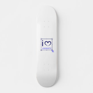 I Liebe animieren Skateboard