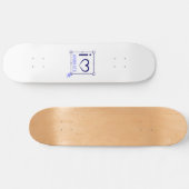 I Liebe animieren Skateboard (Horizontal)