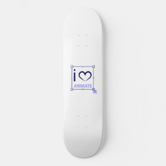 I Liebe animieren Skateboard