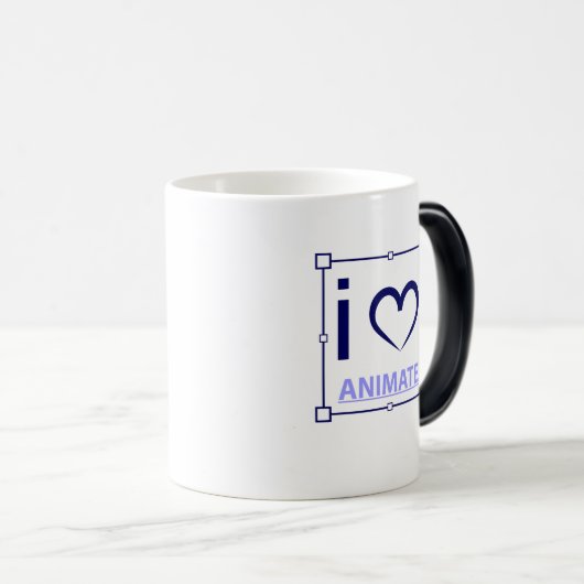 I Liebe animieren Verwandlungstasse (VorderseiteRechts)