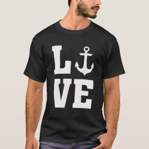 I Liebe Anker - Anker Nautical Boat Beach T-Shirt