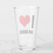 I Liebe Ann Arbor Glas (Rückseite)