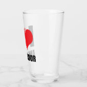 I Liebe Ann Arbor Glas (Links)