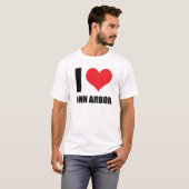 I Liebe Ann Arbor T-Shirt (Vorne ganz)