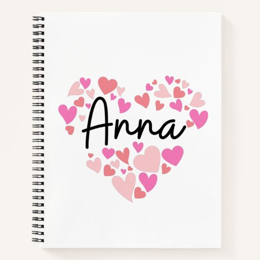 I Liebe Anna Notizblock (Vorderseite)