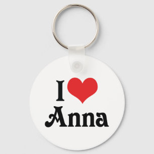 I Liebe Anna Schlüsselanhänger