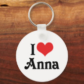 I Liebe Anna Schlüsselanhänger (Vorderseite)