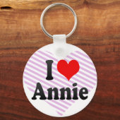 I Liebe Annie Schlüsselanhänger (Vorderseite)