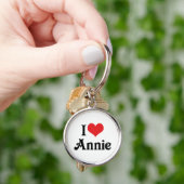 I Liebe Annie Schlüsselanhänger (Hand)