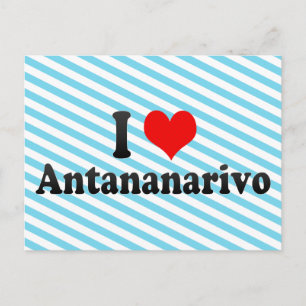 I Liebe Antananarivo, Madagaskar Postkarte