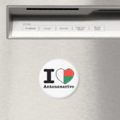 I Liebe Antananarivo Magnet (In Situ (Geschirrspüler))