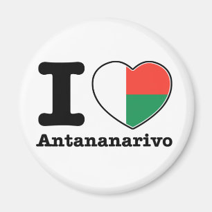 I Liebe Antananarivo Magnet