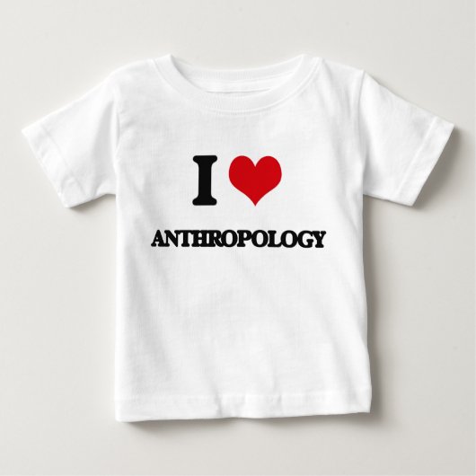 I Liebe-Anthropologie Baby T-shirt (Vorderseite)
