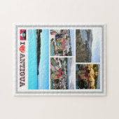 I LIEBE Antigua - Puzzle (Horizontal)