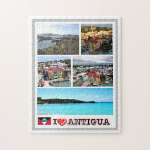 I LIEBE Antigua - Puzzle