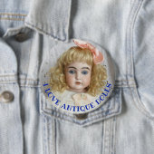 I Liebe Antik Dollars 4" Schaltfläche Button (Beispiel)