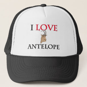 I Liebe-Antilope Truckerkappe