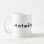 I Liebe Antwerpen Kaffeetasse (Links)