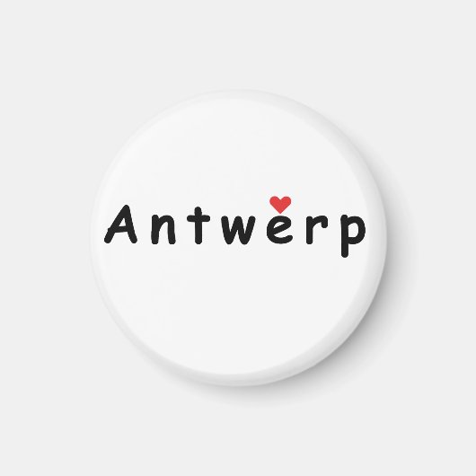 I Liebe Antwerpen Magnet (Vorne)