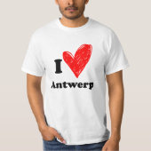 I Liebe Antwerpen T Shirt (Vorderseite)
