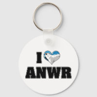 I Liebe ANWR Schlüsselanhänger