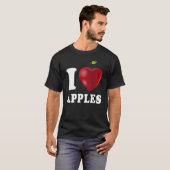 I Liebe Äpfel T-Shirt (Vorne ganz)