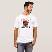 I Liebe-Äpfel T-Shirt (Vorne ganz)
