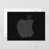 I Liebe Apple Postkarte (Vorne/Hinten)