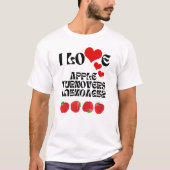 I LIEBE Apple Turnovers T-Shirt (Vorderseite)
