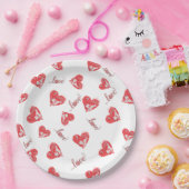 I Liebe APS Zwei-Tone-Kaffee-Tasse Packpapier Medi Pappteller (Party)