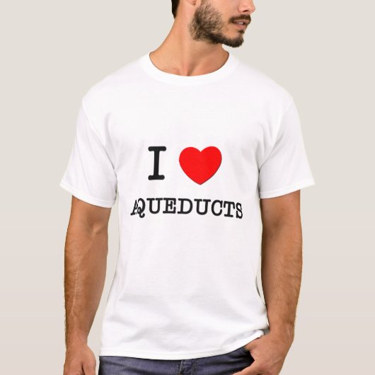 I Liebe-Aquädukte T-Shirt (Vorderseite)